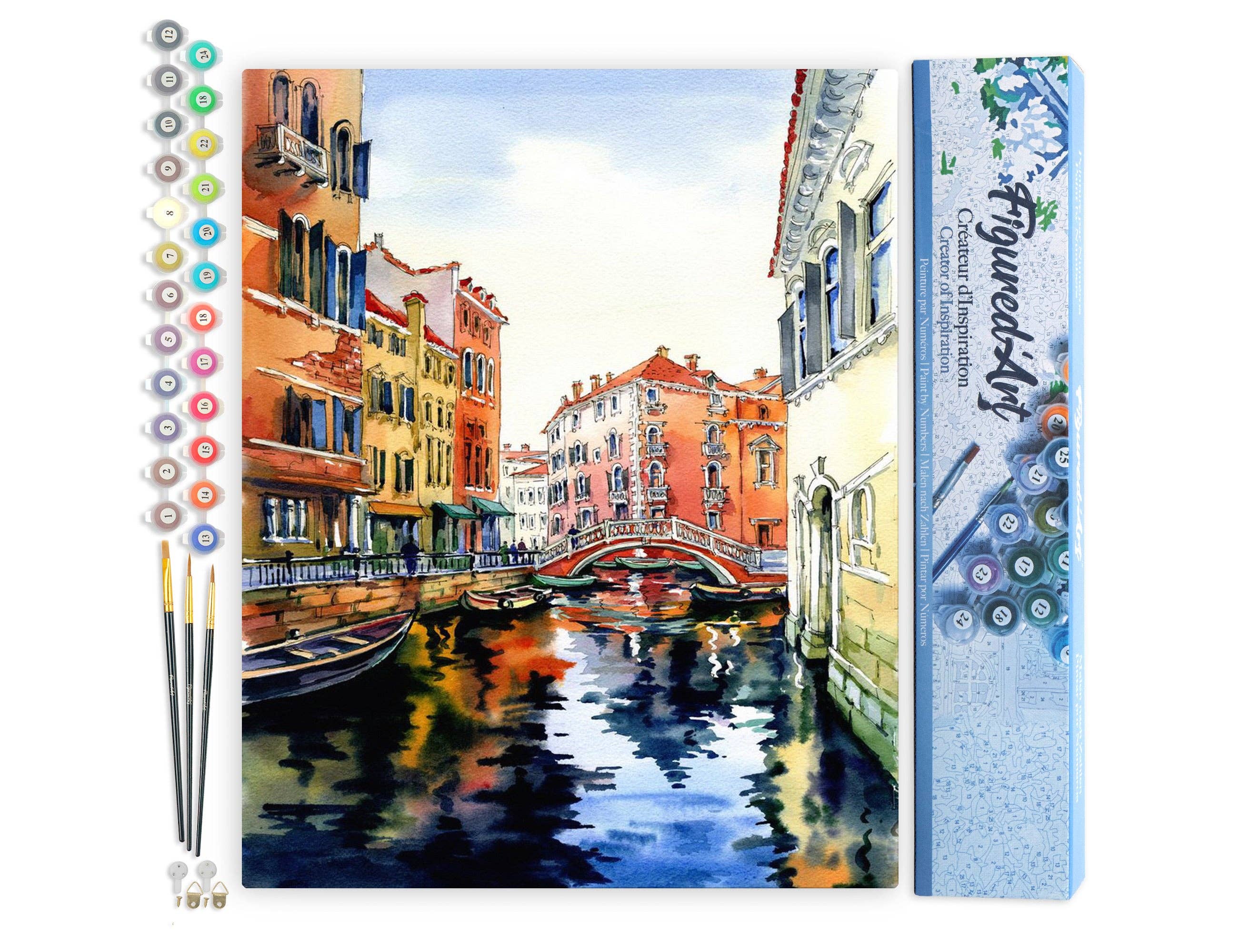 Paint by Numbers "Venice Watercolor"