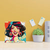 Paint by Numbers MINI "Charming Lady Pop Art"