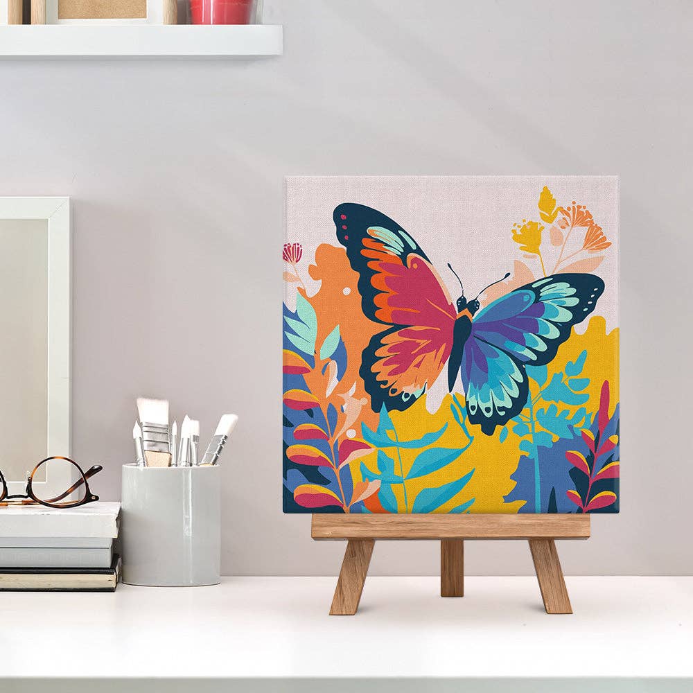 Paint by Numbers MINI "Tropical Butterfly"