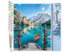 Paint by Numbers "Boat on the Mountain Lake"