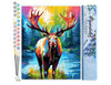 Paint by Numbers "Colourful Abstract Moose"