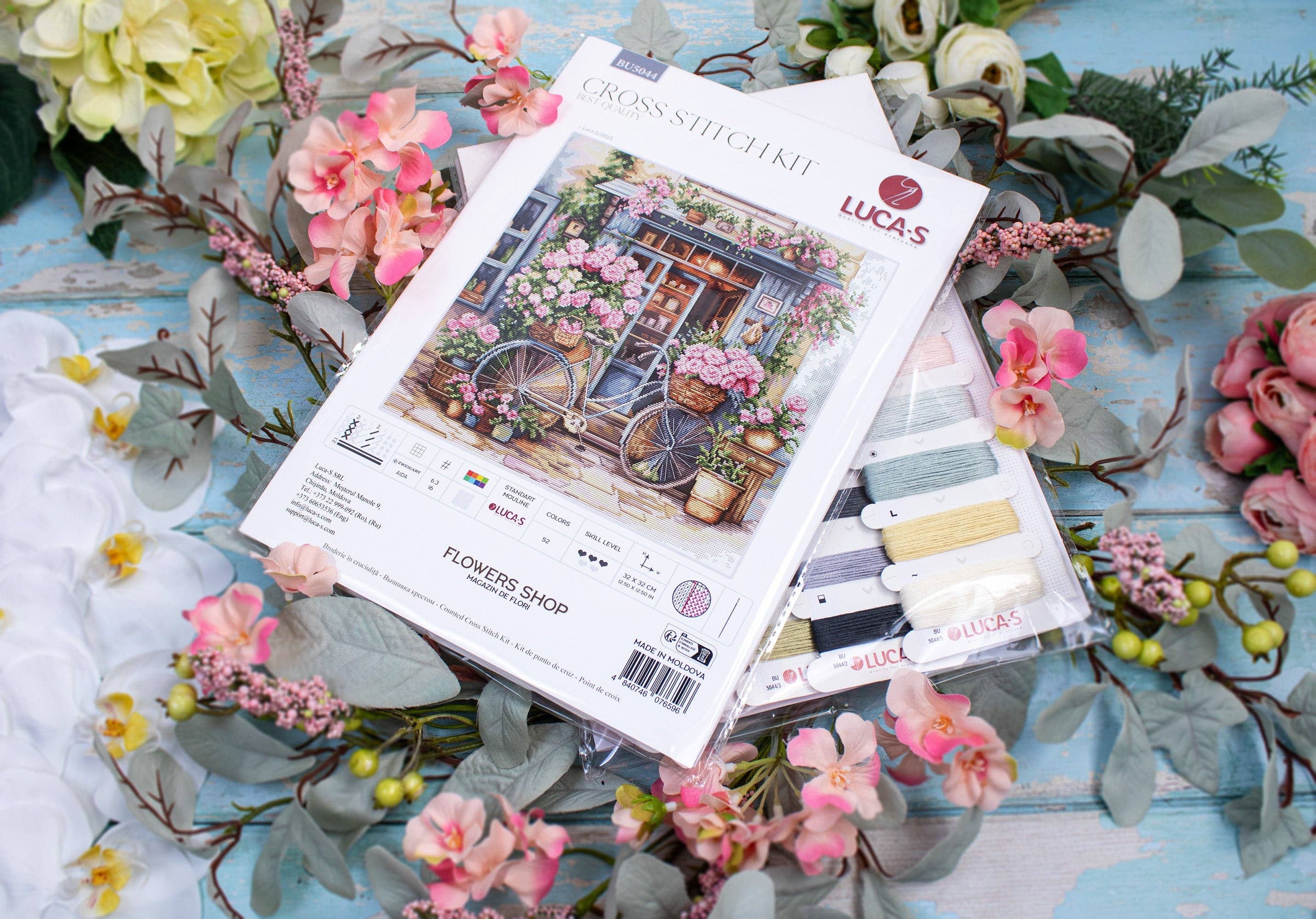 Broderipakke "Flowers Shop"