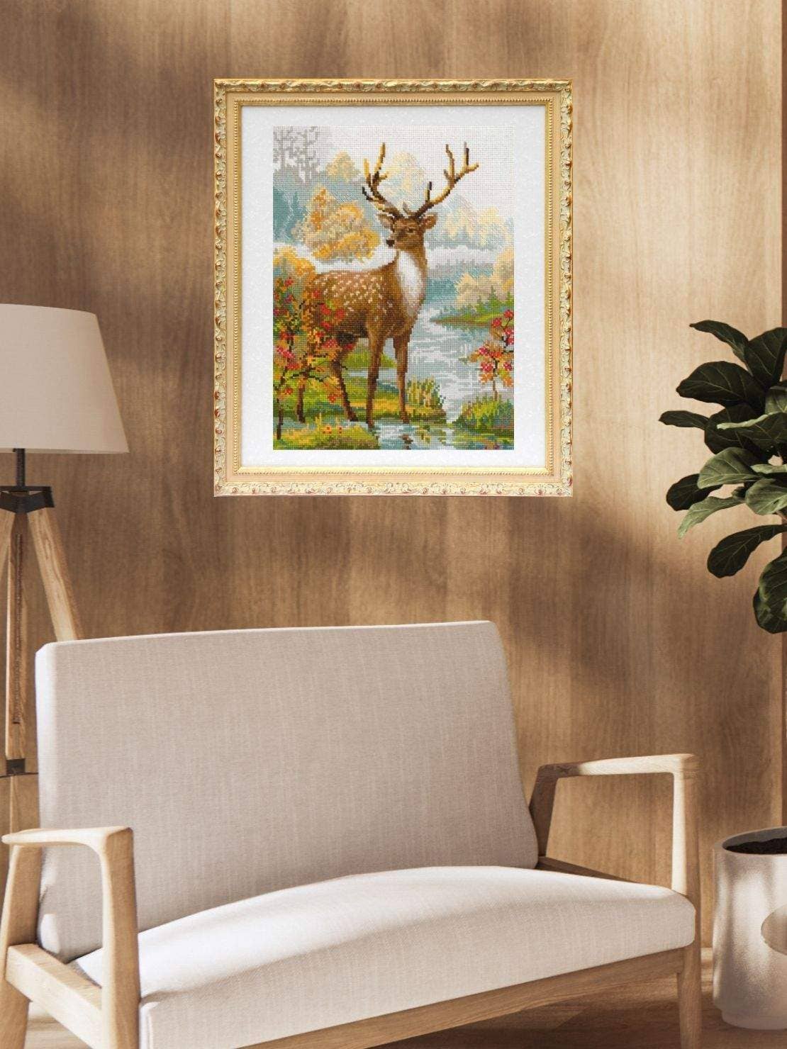 Broderipakke "Hjort"