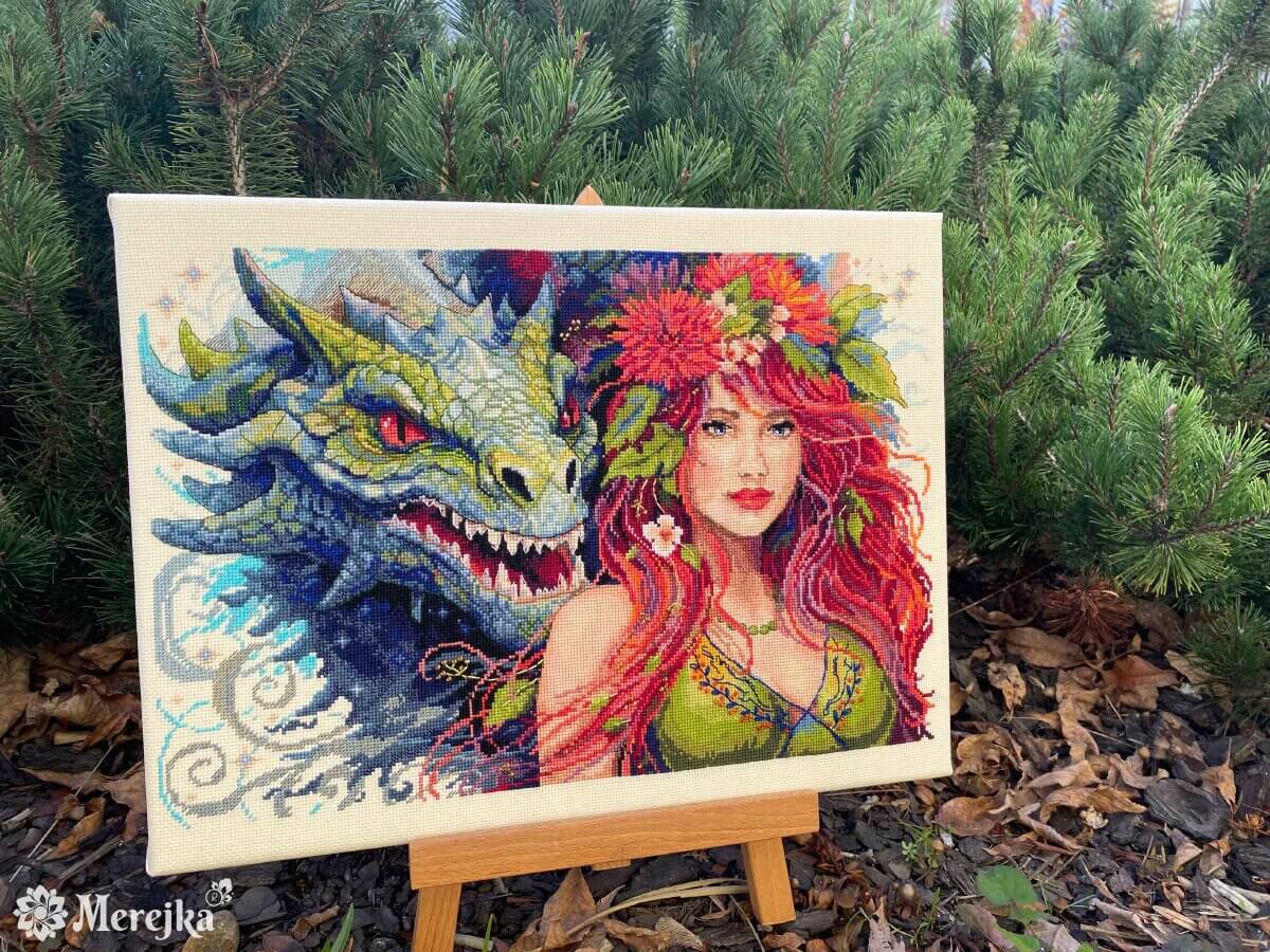 Broderipakke "Pure Flame"