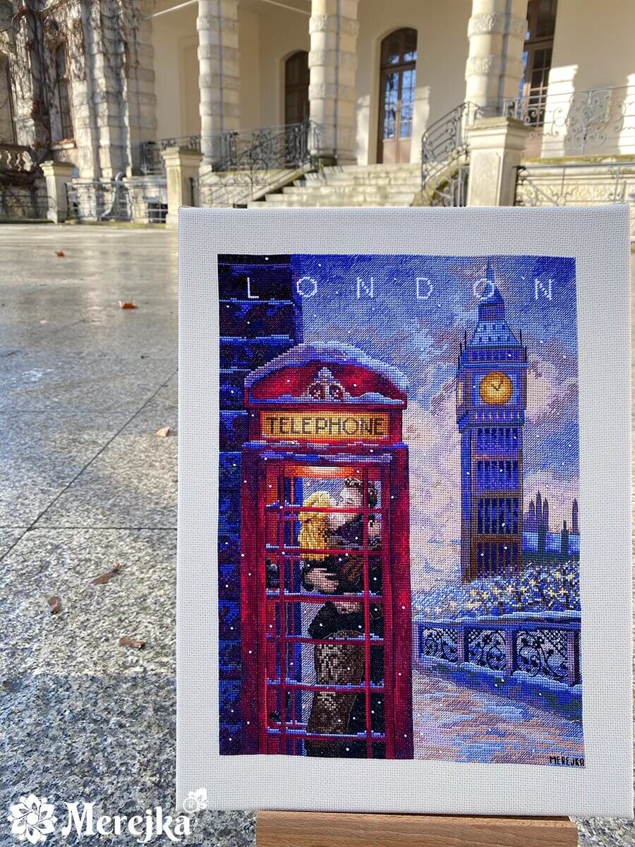 Broderipakke "Visit London"