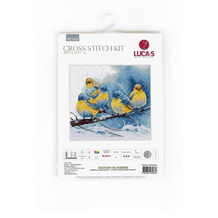 Broderipakke "Eastern Bluebirds"