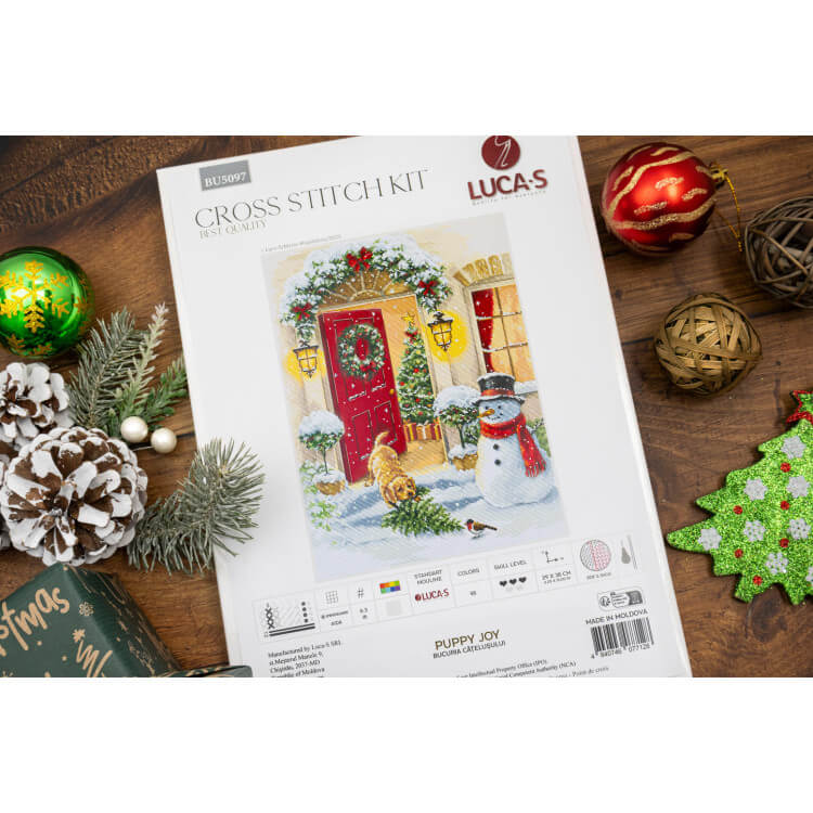 Broderipakke "Puppy Joy"