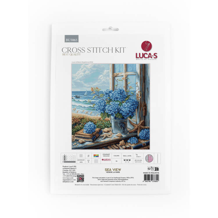 Broderipakke "Sea View"