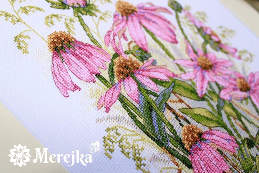 Broderipakke "Solhatt blomst"