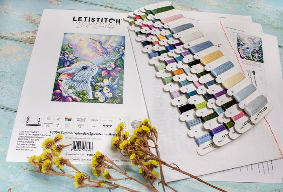 Broderipakke "Sommer Lykke"