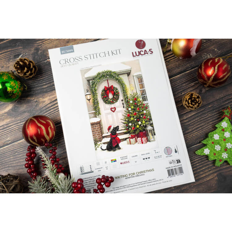 Broderipakke "Waiting for Christmas"