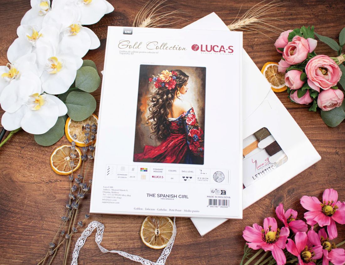 Broderipakke "The Spanish Girl"