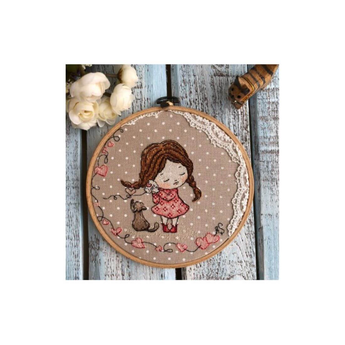 Ramme til broderi Nurge 16 cm