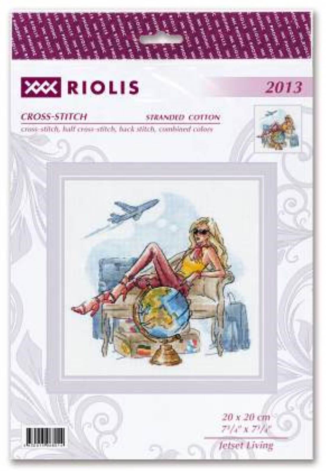 Broderipakke "Jetset Liv"