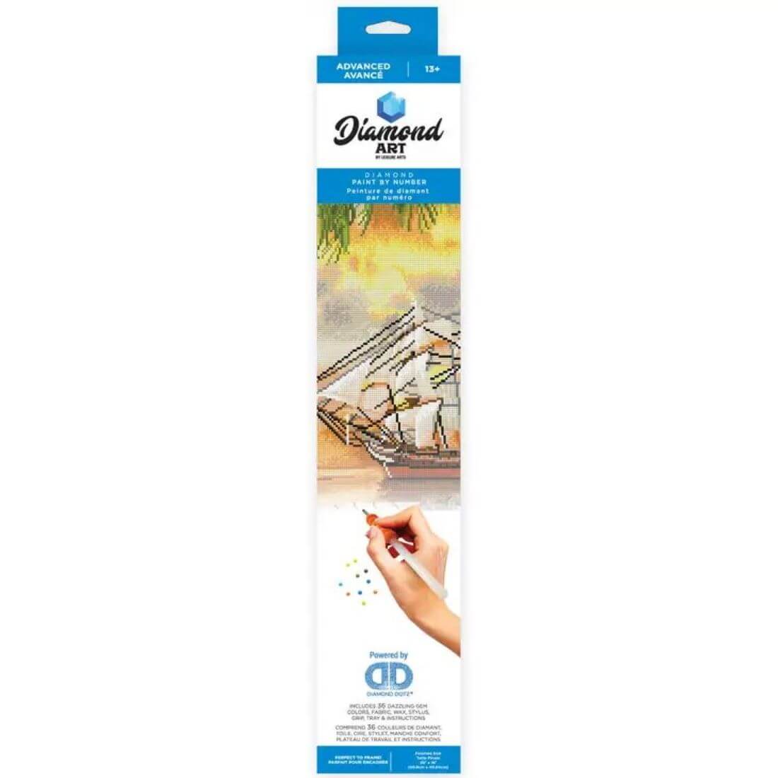 Diamond DOTZ "Pirate Ship", 50 x 40 cm