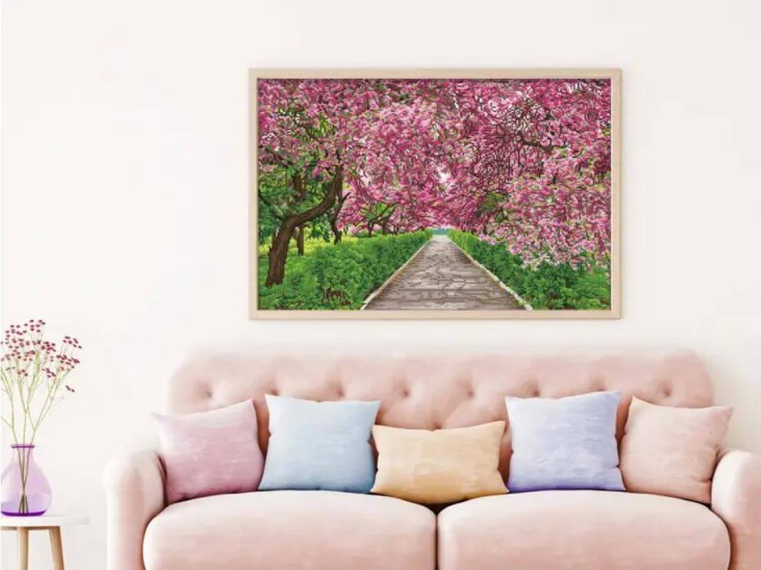 Diamond DOTZ "Springtime Meander" 70 x 50 cm