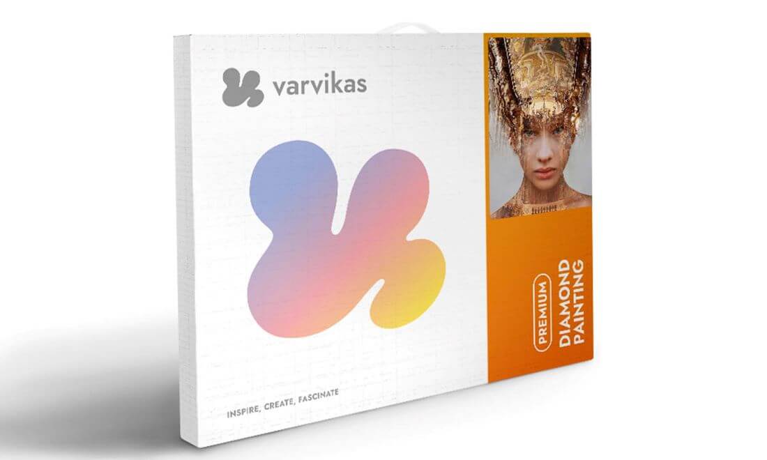 Diamond Painting på ramme "Beauty of History", 65 x 50 cm