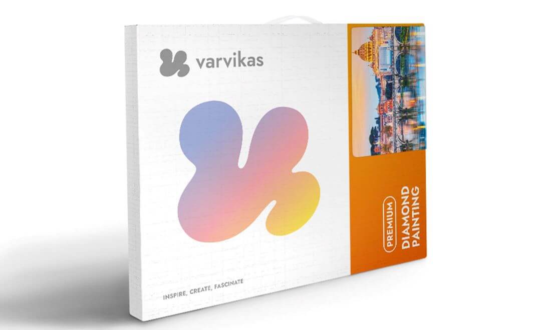 Diamond Painting på ramme "Ponte Sant'Angelo", 50 x 40 cm