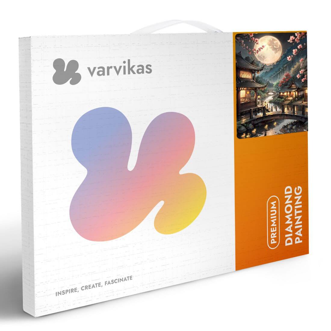 Diamond Painting på ramme "Oriental Valley", 50 x 40 cm