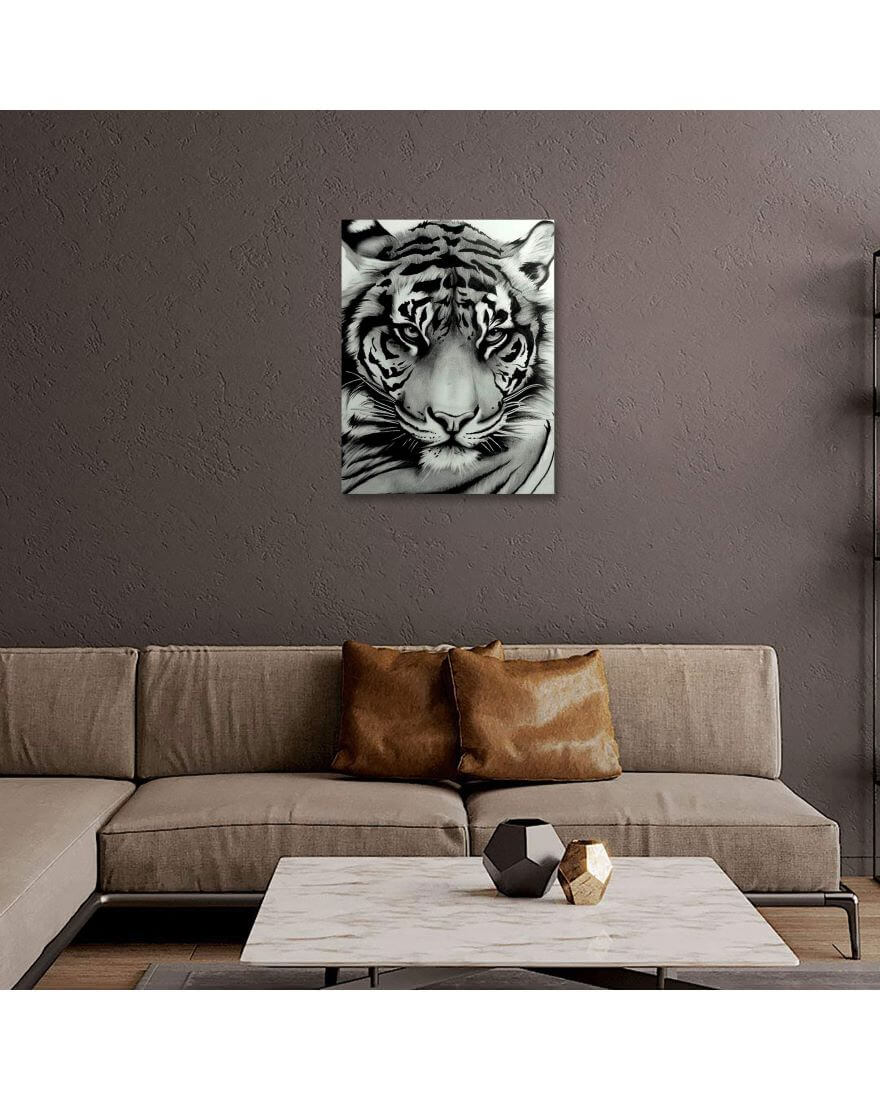 Diamond Painting på ramme "Wise Look", 50 x 40 cm