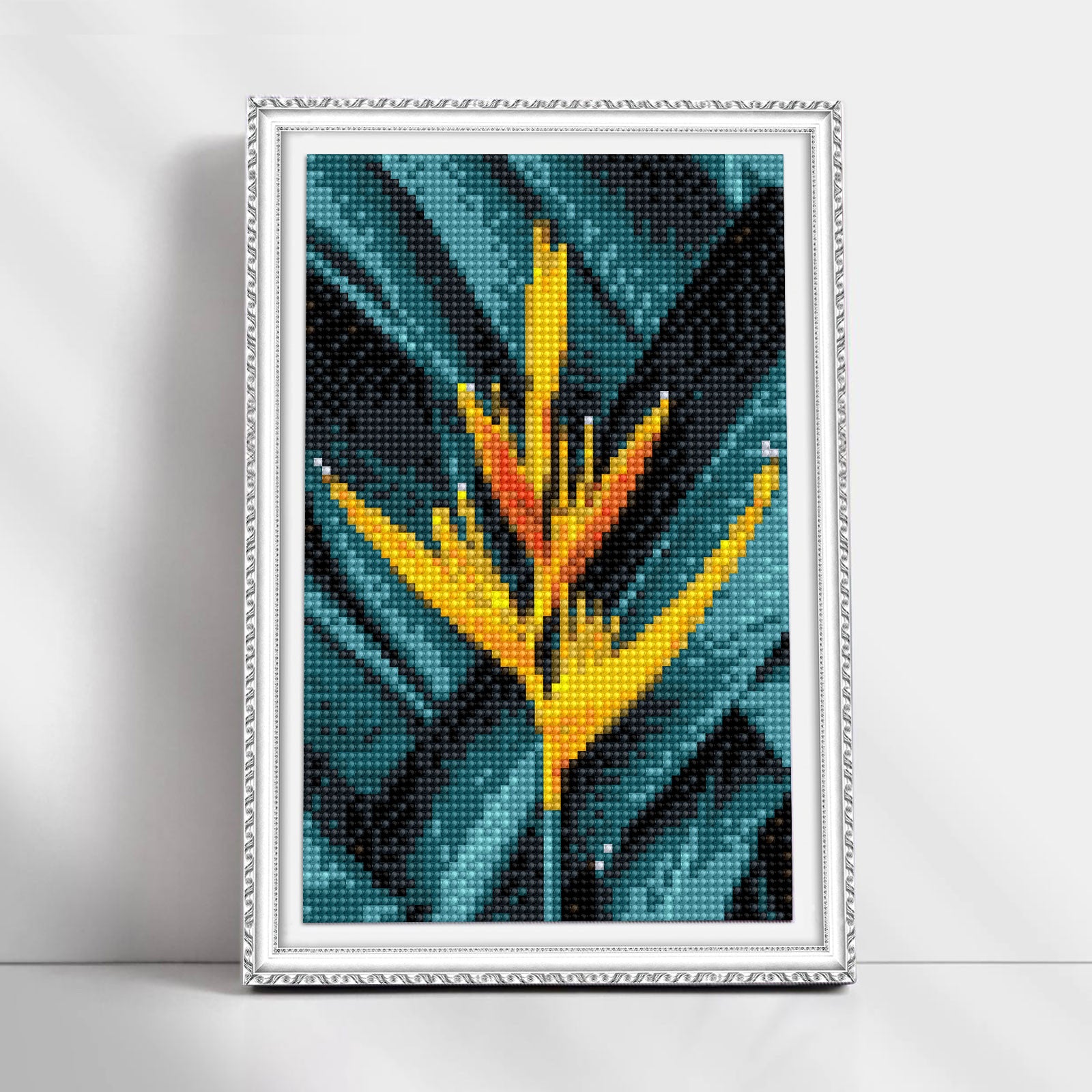 Diamond Painting på ramme "Exotic", 30 x 20 cm
