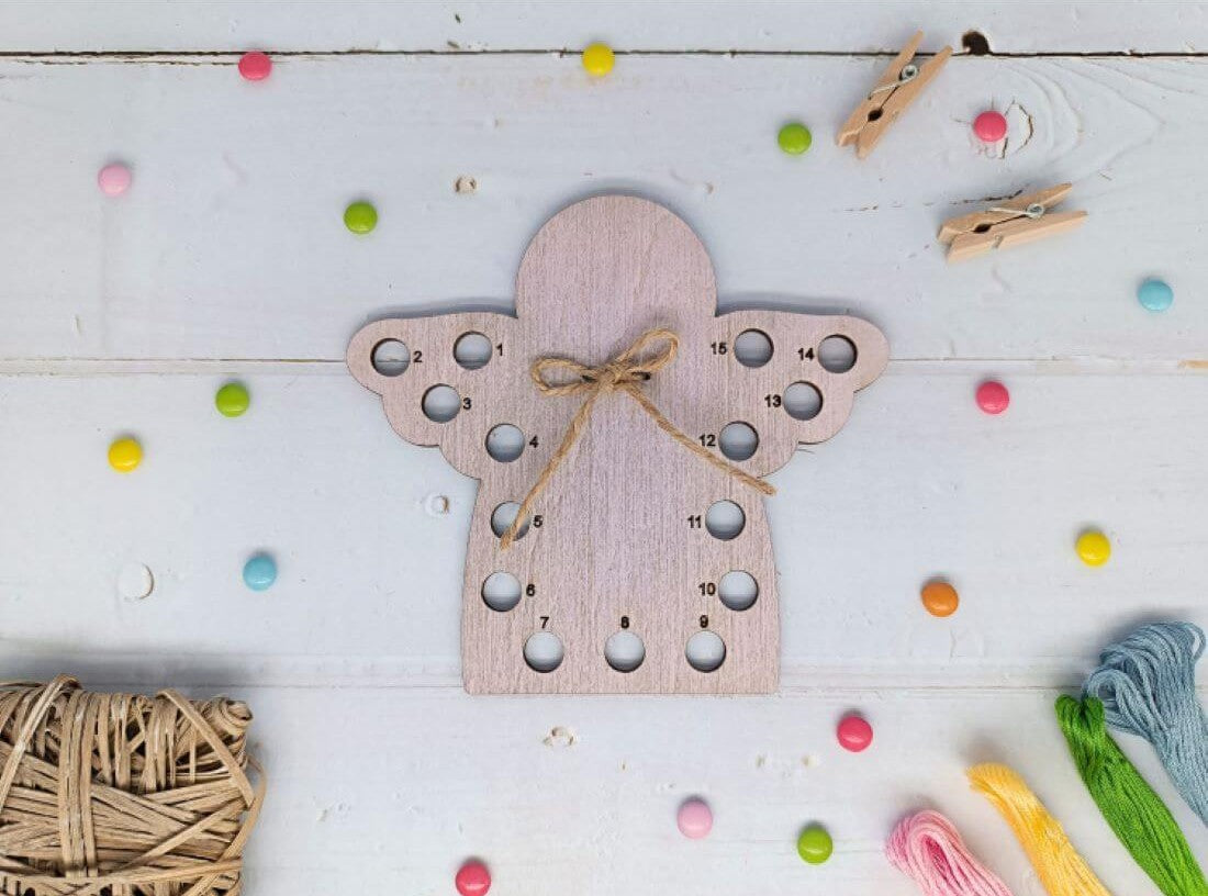 Garnordner "Rosa Engel"