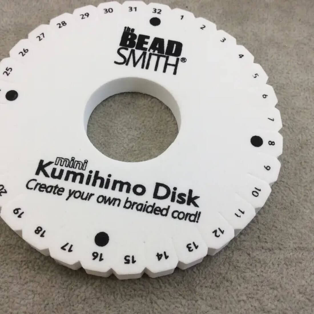 Kumihimoplate 10 cm