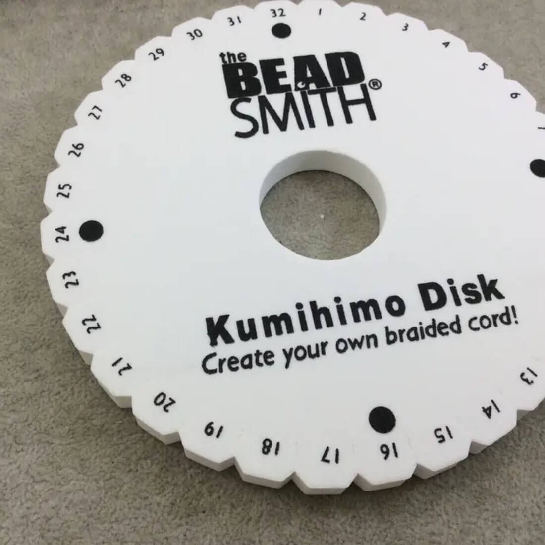 Kumihimoplate 15 cm