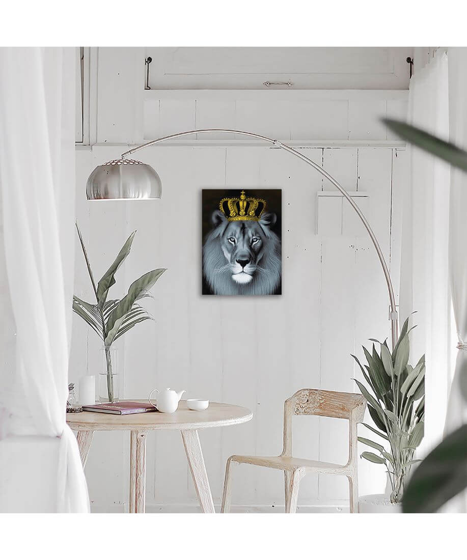 Diamond Painting på ramme "Lion King", 50 x 40 cm