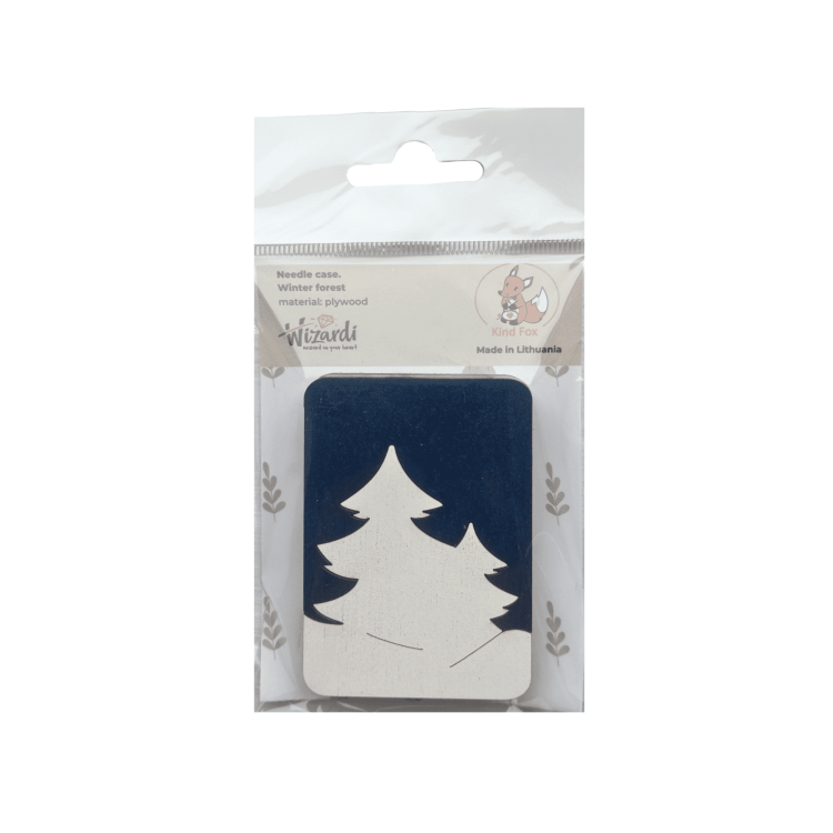 Oppbevaring for nåler "Vinterskog"