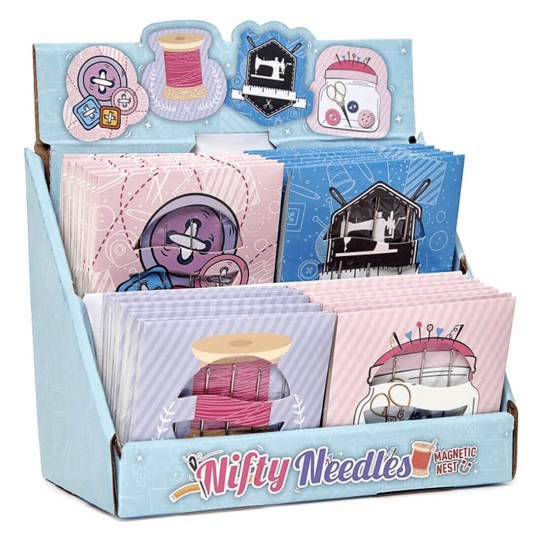 Synåler med magnetisk nåleholder