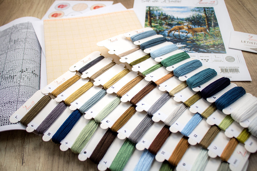 Broderipakke "Fredelig Morgen"