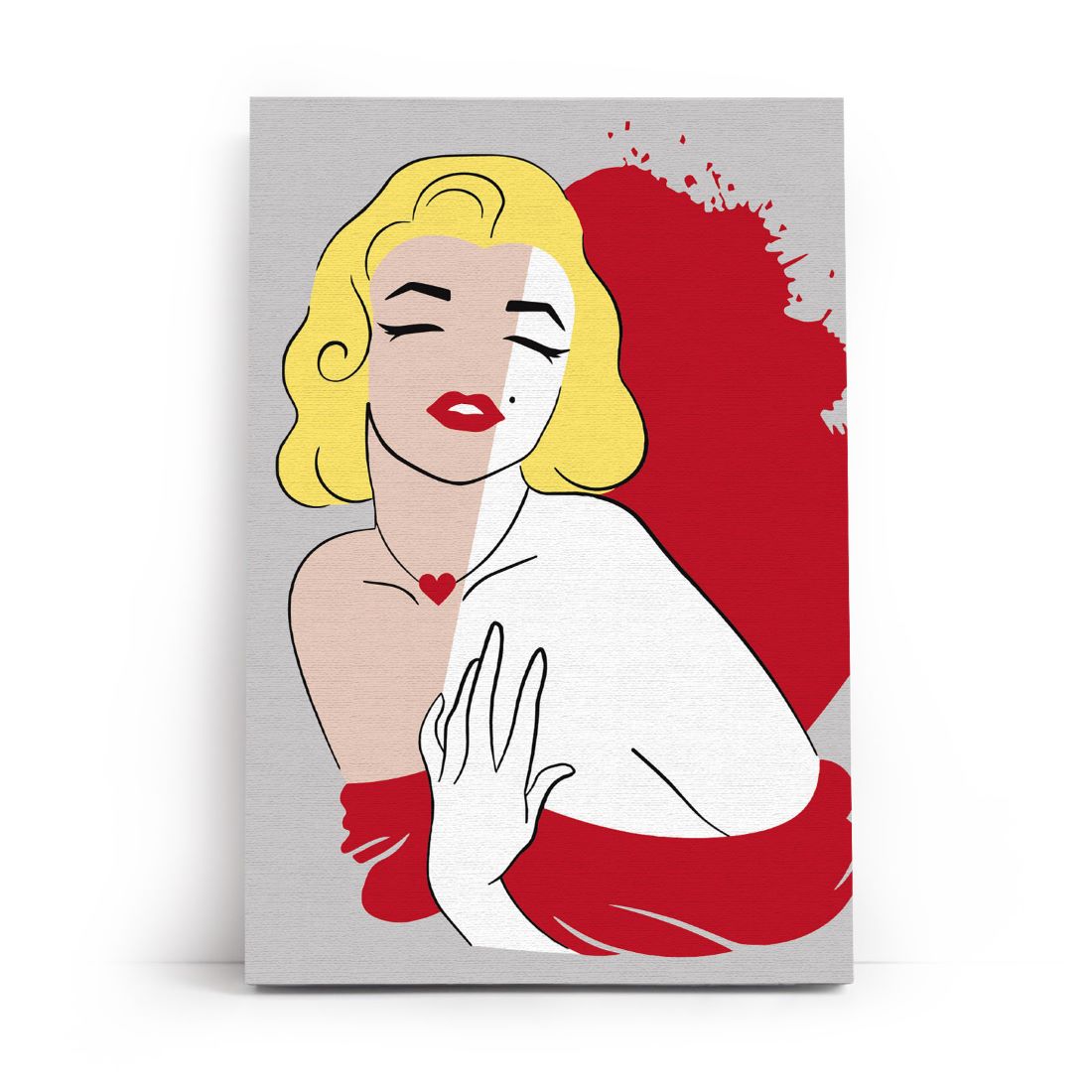 Paint by Numbers på ramme "Hollywood Diva"