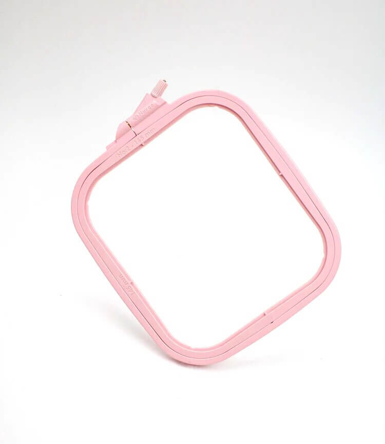 Broderiring Nurge 11 cm, Rosa