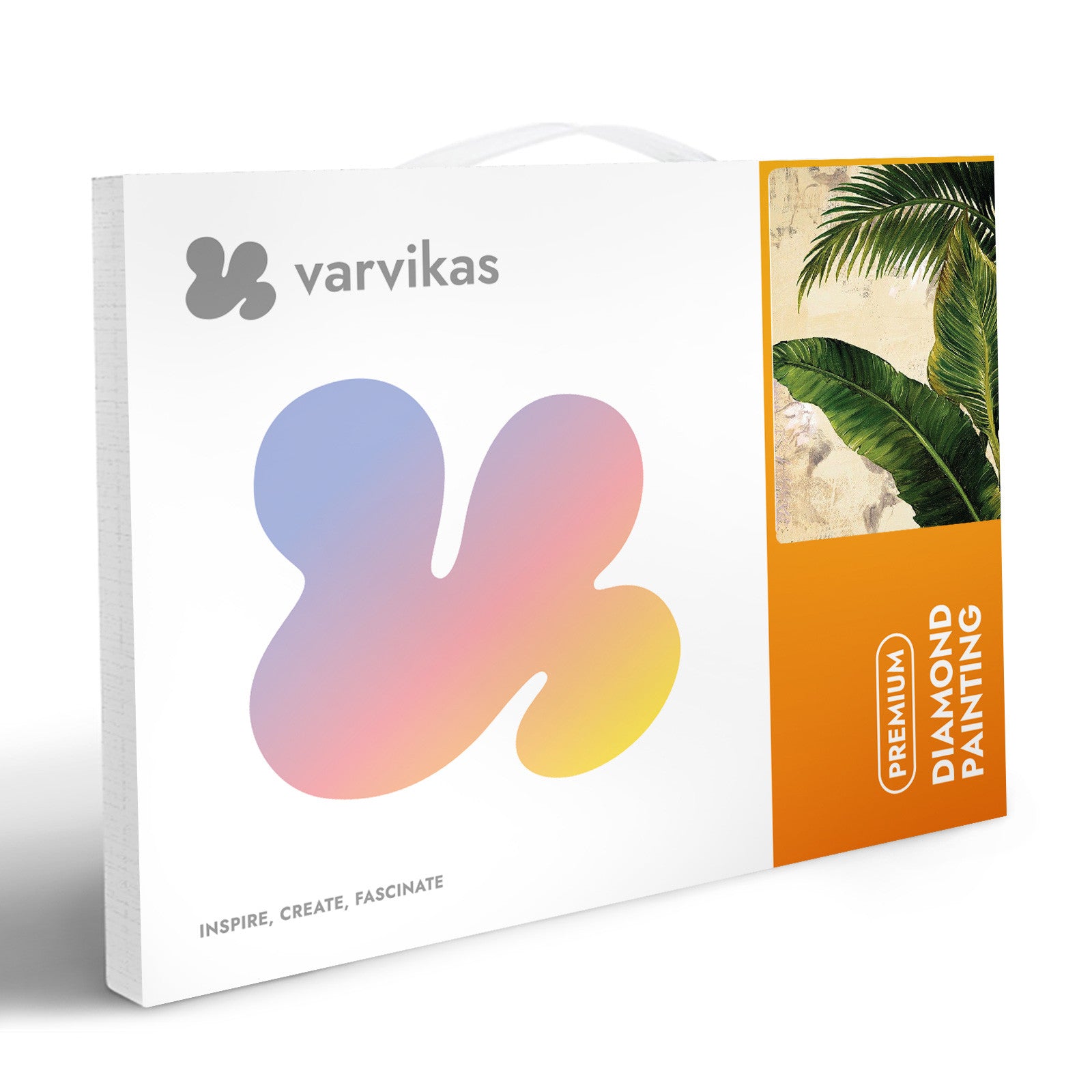 Diamond Painting på ramme "Tropics", 40 x 30 cm