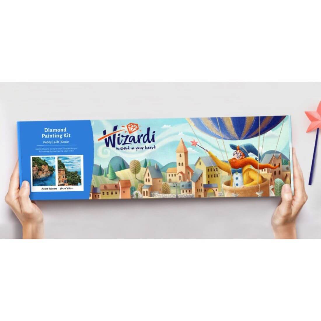 Diamond Painting "Mountain Cosiness", 50 x 40 cm