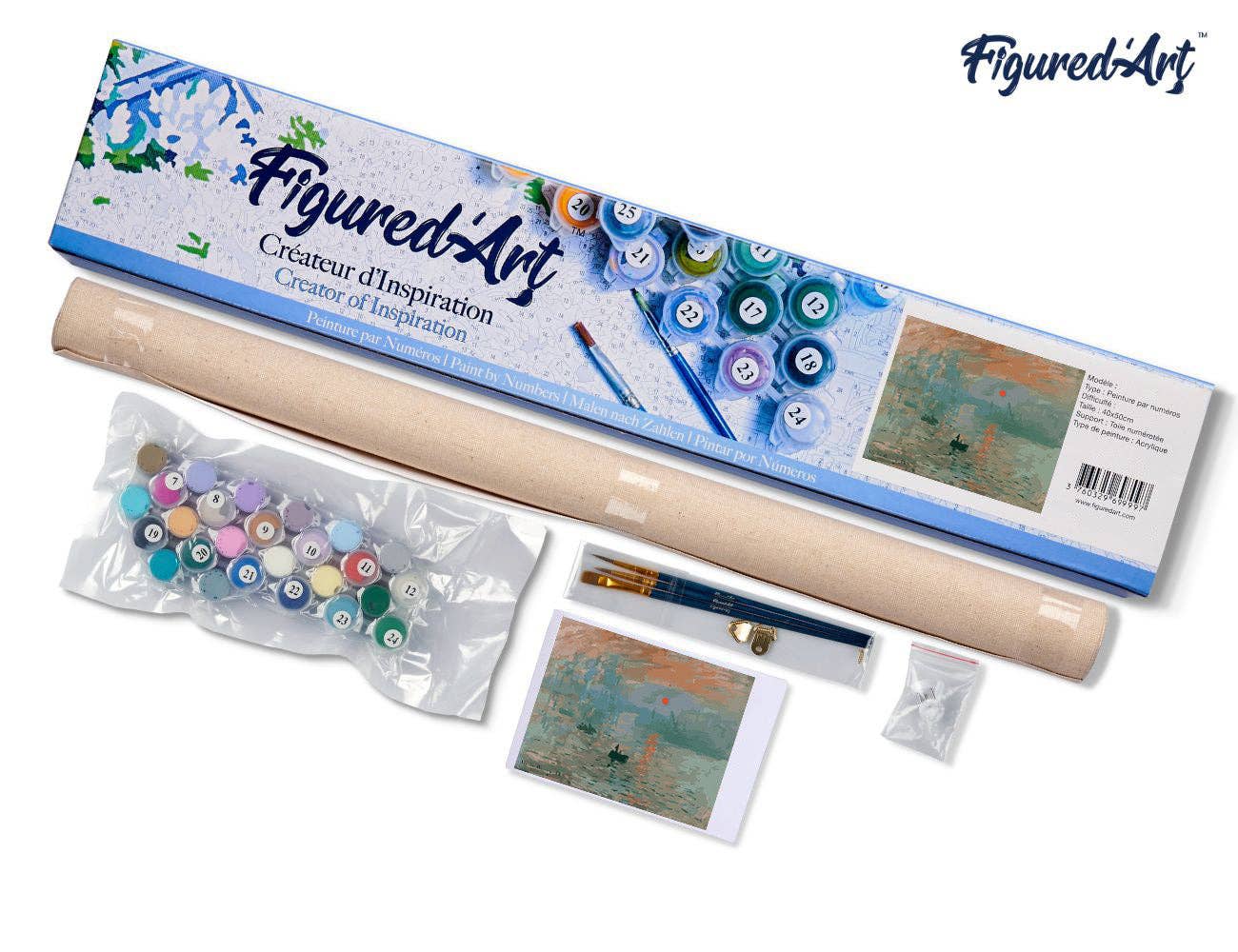 Paint by Numbers "Monet Sunrise"