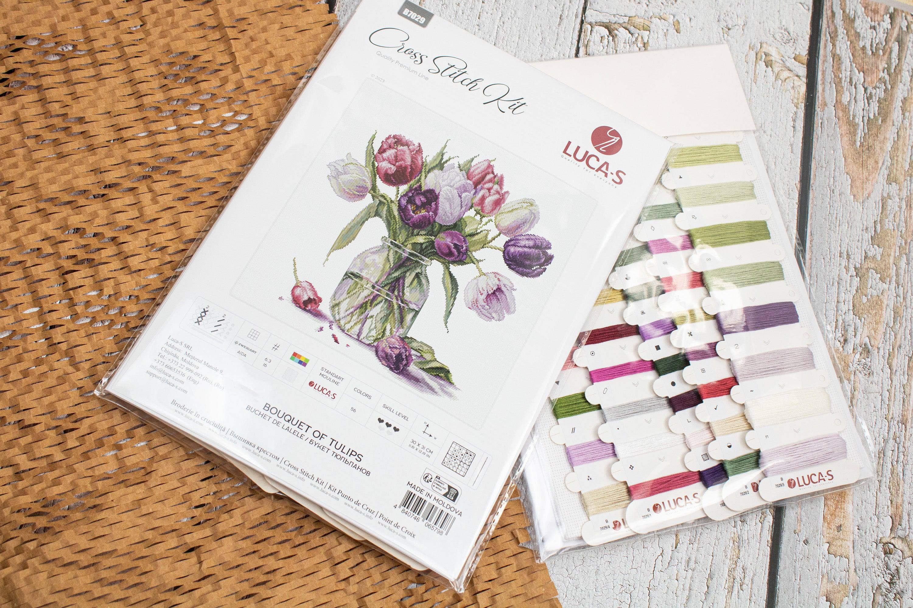 Broderipakke "Bouquet of Tulips"