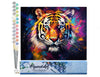 Paint by Numbers "Colourful Abstract Tiger"