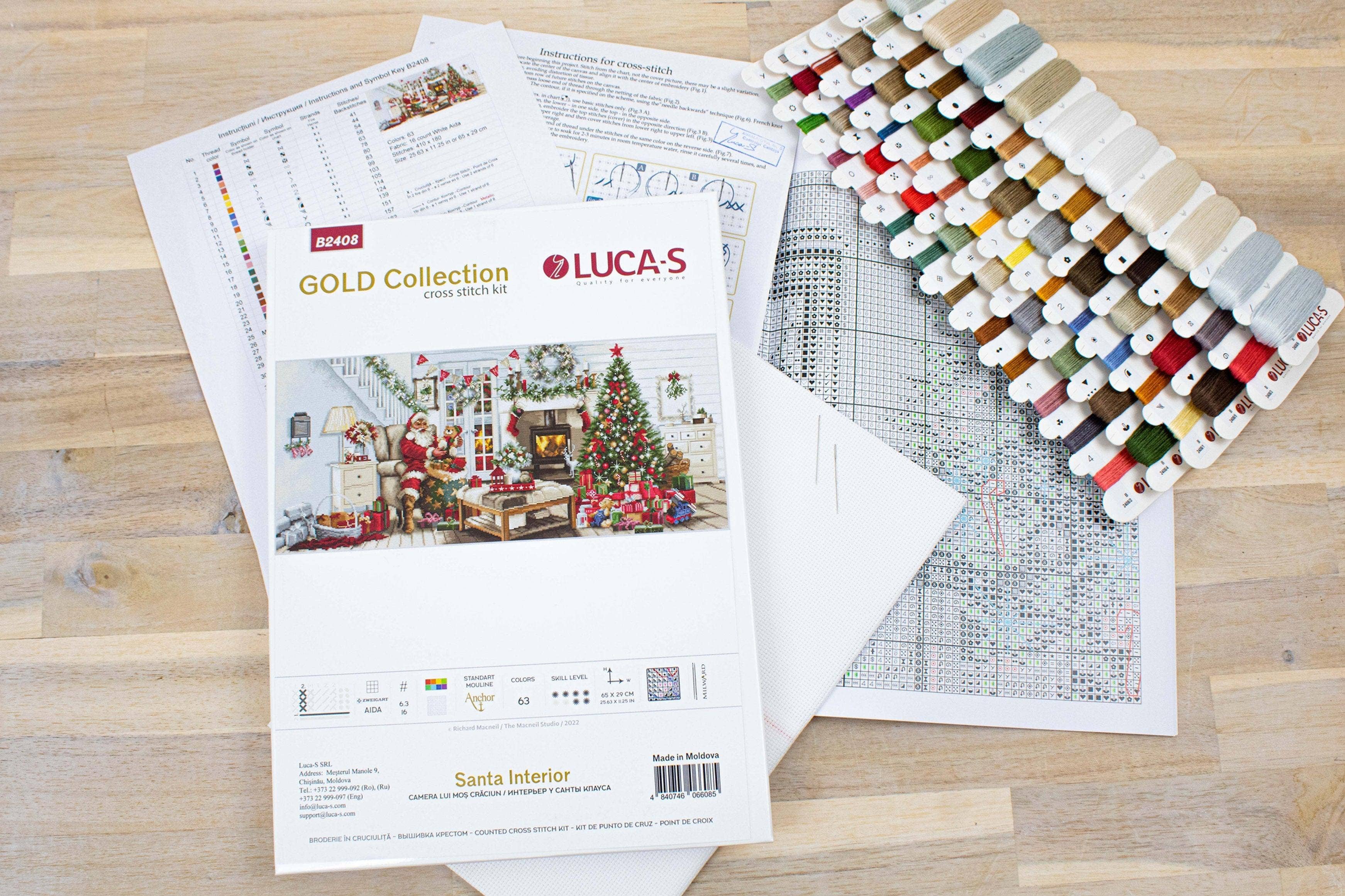 Broderipakke "Santa Interior"