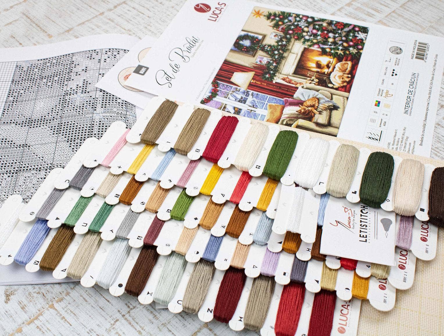 Broderipakke "Juleinteriør"