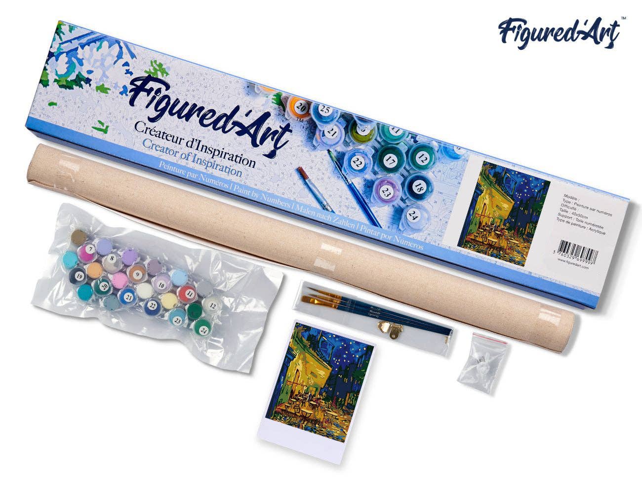 Paint by Numbers "Van Gogh Café Terrace at Night"