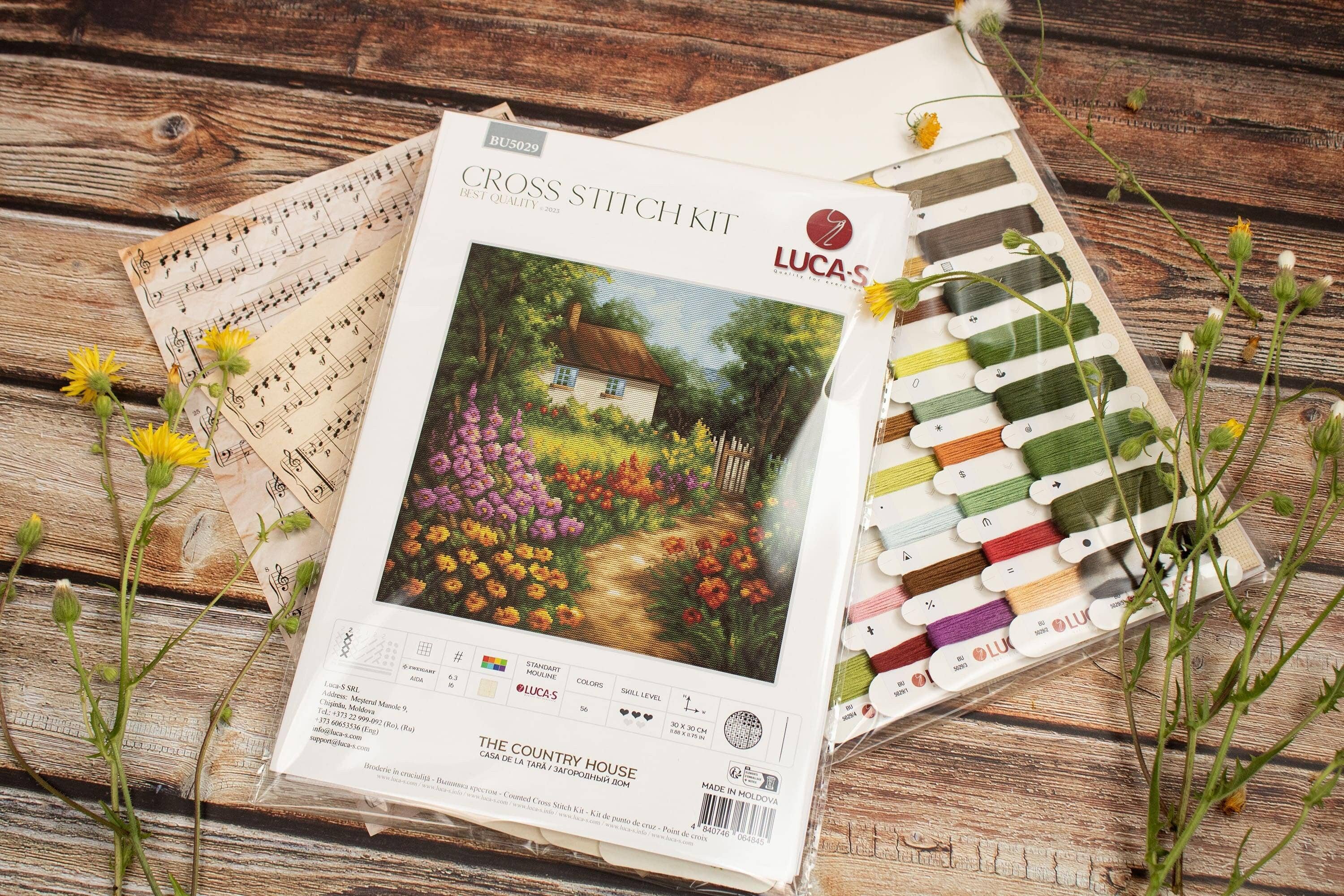 Broderipakke "The Country House"