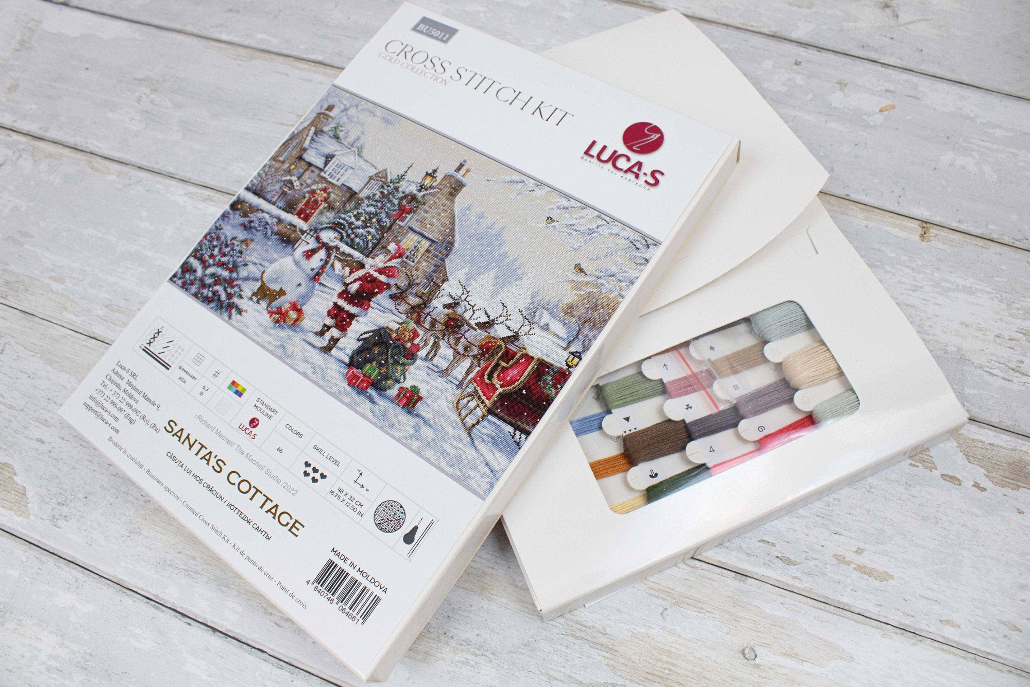 Broderipakke "Santa's Cottage"